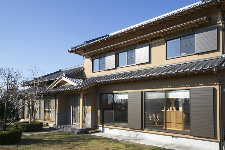 上宇和田新田の数寄屋住宅